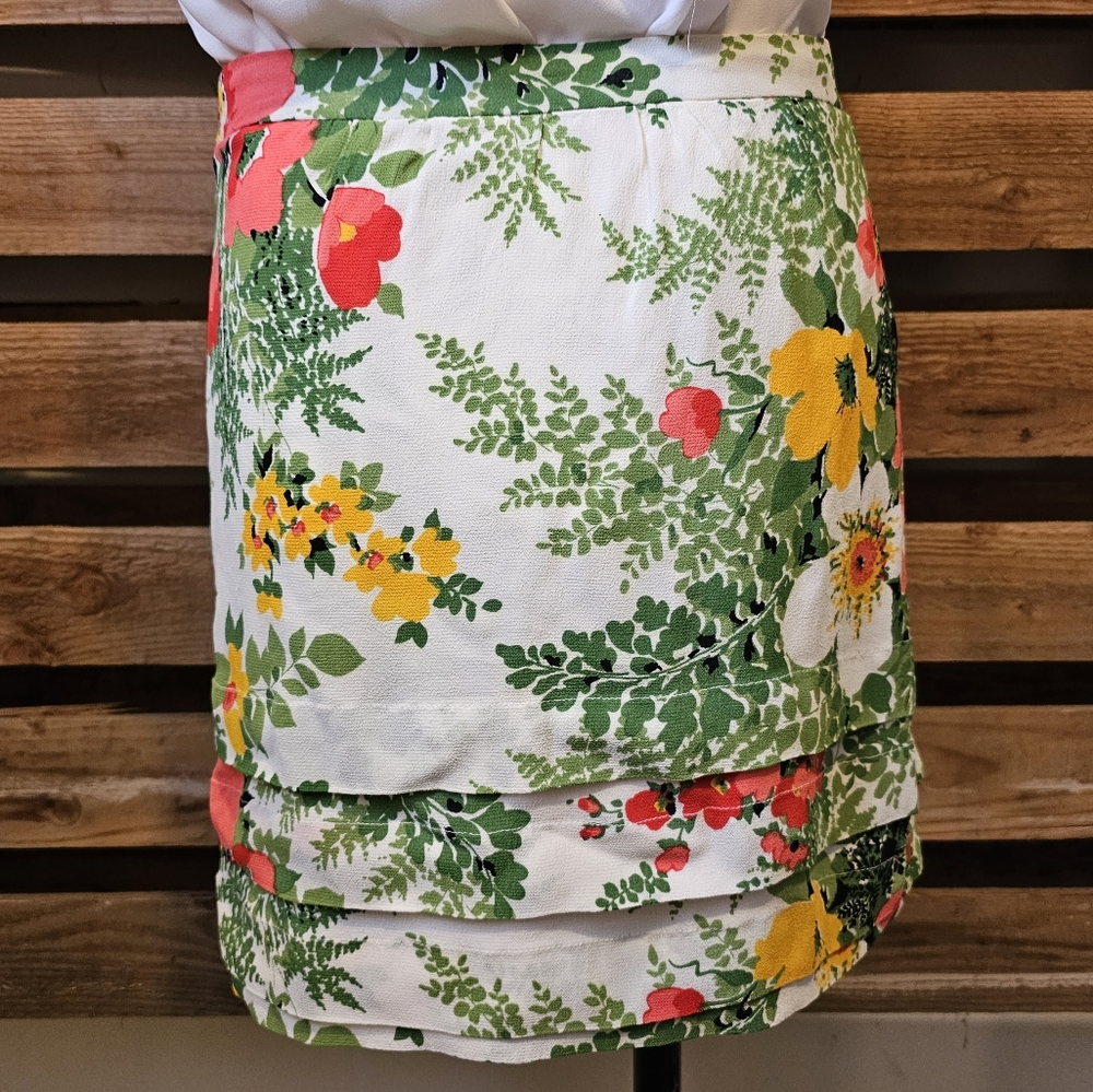 Spring Floral Skirt